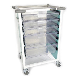 CareKart | 3 x 80mm, 2 x 160mm Trays | HECCK104/C
