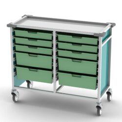 CareKart | 3 x 80mm, 6 x 160mm Trays | HECCK111