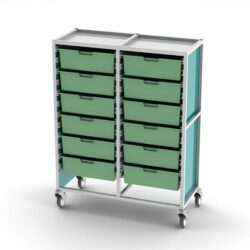 CareKart | 2 x 80mm, 10 x 160mm Trays | HECCK123