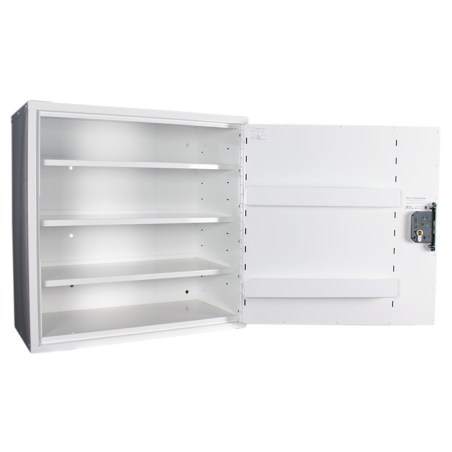 Medicine Cabinet | 600mm H x 600mm W x 300mm D | HECMC200 - Image 2