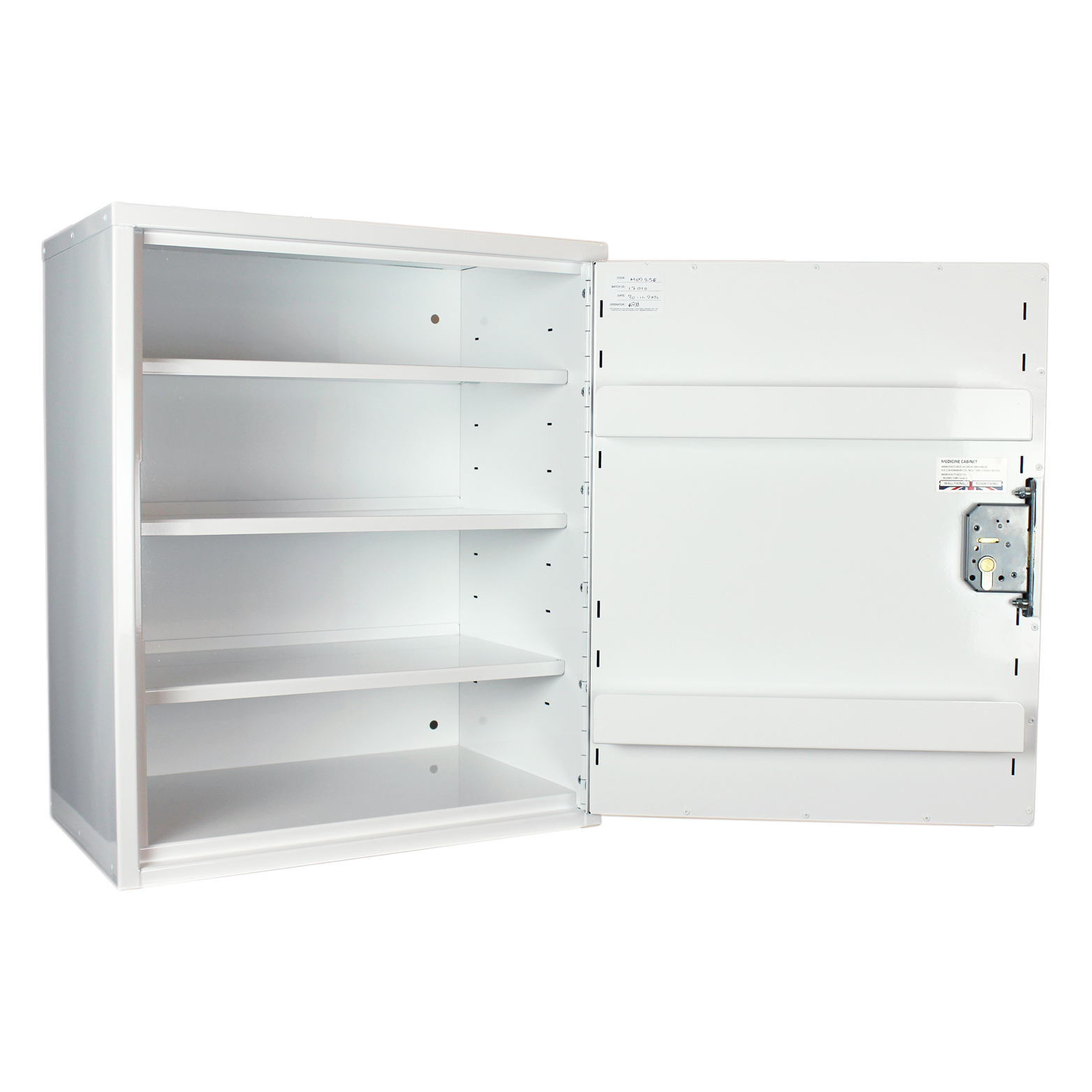 Medicine Cabinet | 600mm H x 500mm W x 300mm D | HECMC250 - Image 2