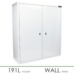 Double Locking, Double Door Medicine Cabinet | 900mm H x 800mm W x 300mm D | HECMC422
