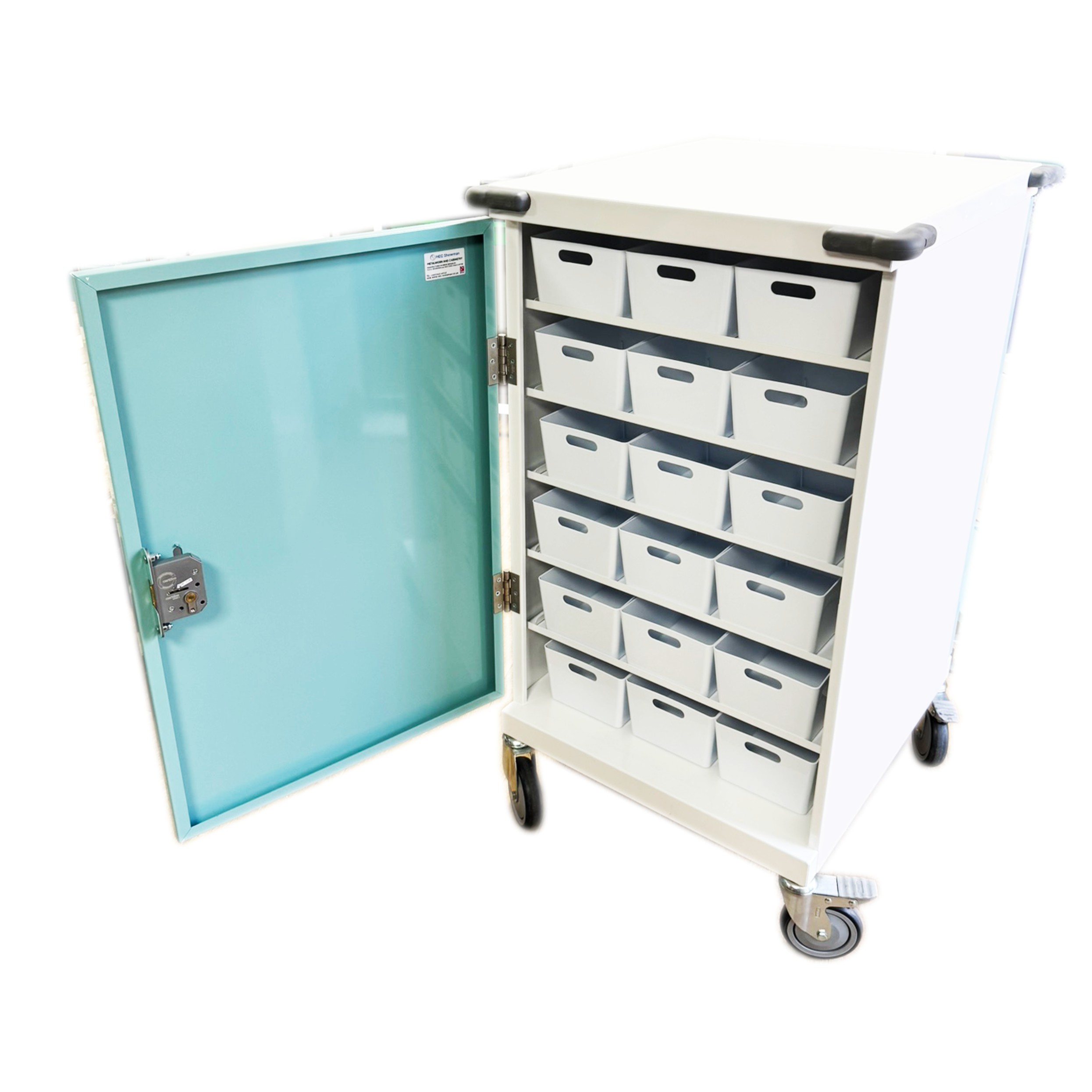 36 Tray Double Sided Original Packaging Drugs Trolley | HECT660 - Image 3