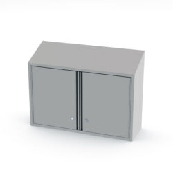Wall Cupboard with Sloping Top | 600mm Wide with Sloping Top