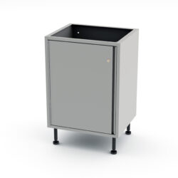 Stainless Steel Base Unit | Single Door | 300mm Wide | L/H