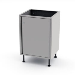 Stainless Steel Base Unit | Single Door | 300mm Wide