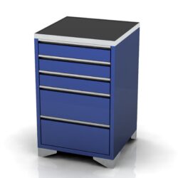 5 Drawer Unit on Feet | 600mm Wide