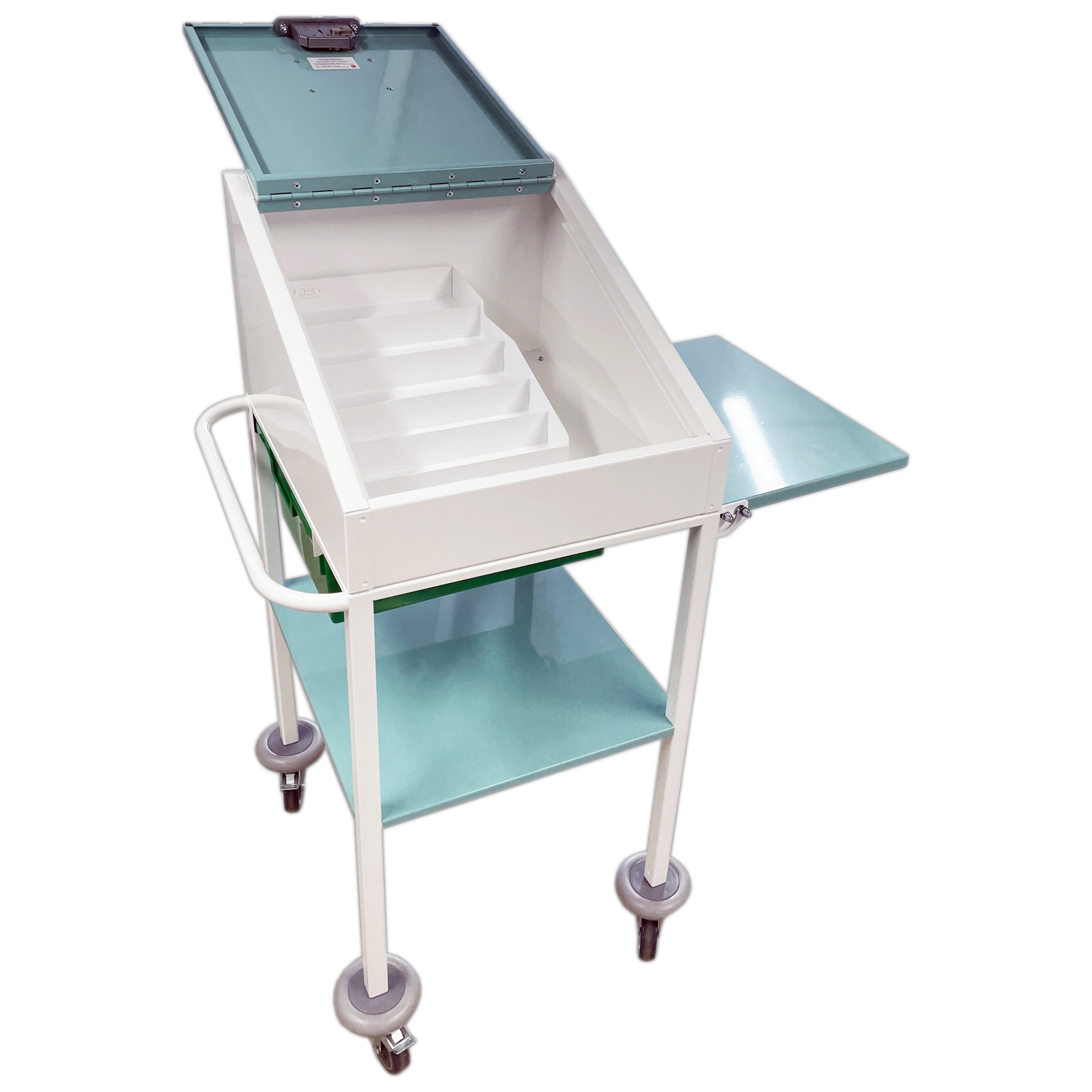 Metal Dispensing Trolley | Small - Image 2