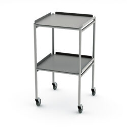 Stainless Steel Dressing / Instrument Trolley | Reversable Shelves