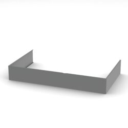 Plinth | Stainless Steel | 100mm High; Per Linear Meter