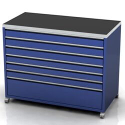 Drawer Unit on Castors | 1200mm Wide | 7 Drawer