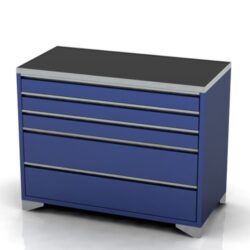 Drawer Unit on Feet | 1200mm Wide | 5 Drawer