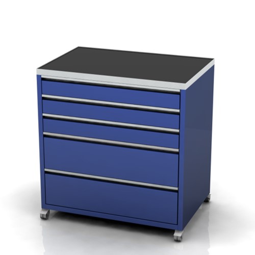 Drawer Unit on Castors | 900mm Wide | 5 Drawer