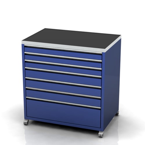 Drawer Unit on Castors | 900mm Wide | 7 Drawer
