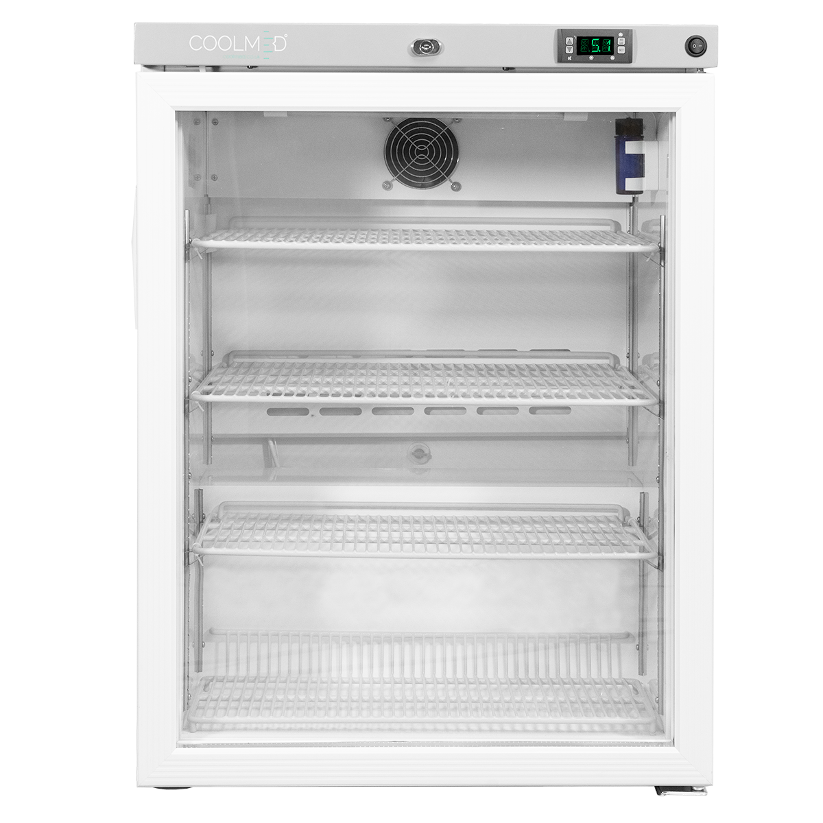Coolmed Pharmacy Fridge | CMG125 | 145L | Glass Door - Image 3