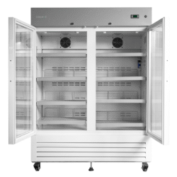 Coolmed Pharmacy Fridge | CMG500 | 480L | Double Glass Door
