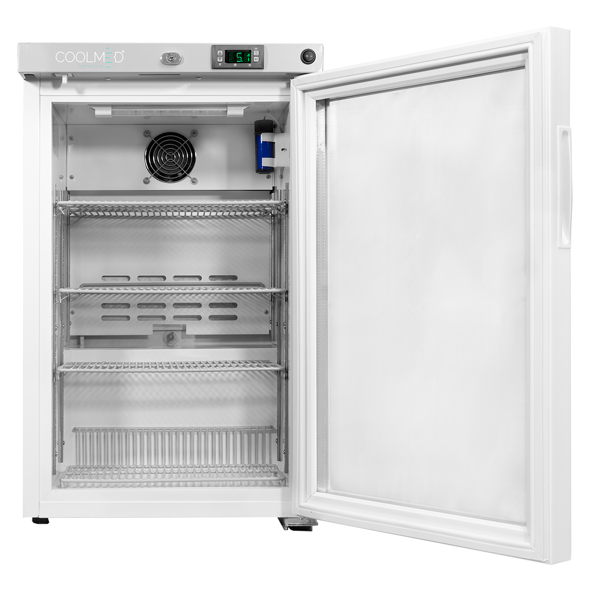 Coolmed Pharmacy Fridge | CMG59 | 29L | Glass Door - Image 4