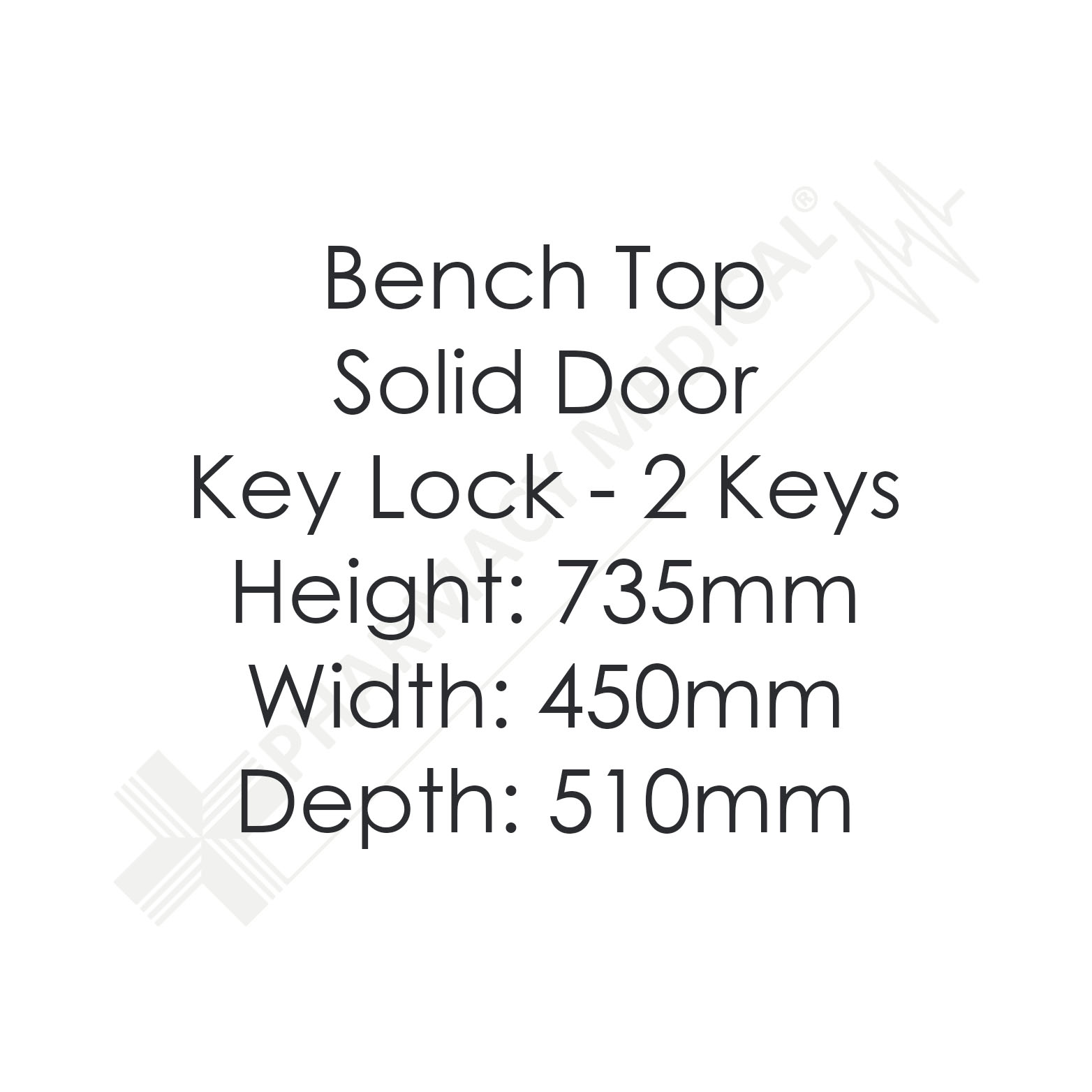 Labcold Pharmacy Fridge | RLDF0219 | 66L | Solid Door - Image 2