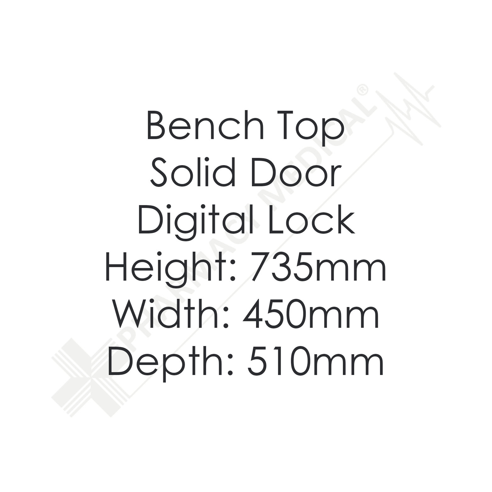 Labcold Pharmacy Fridge | RLDF0219DL | 66L | Solid Door - Image 2