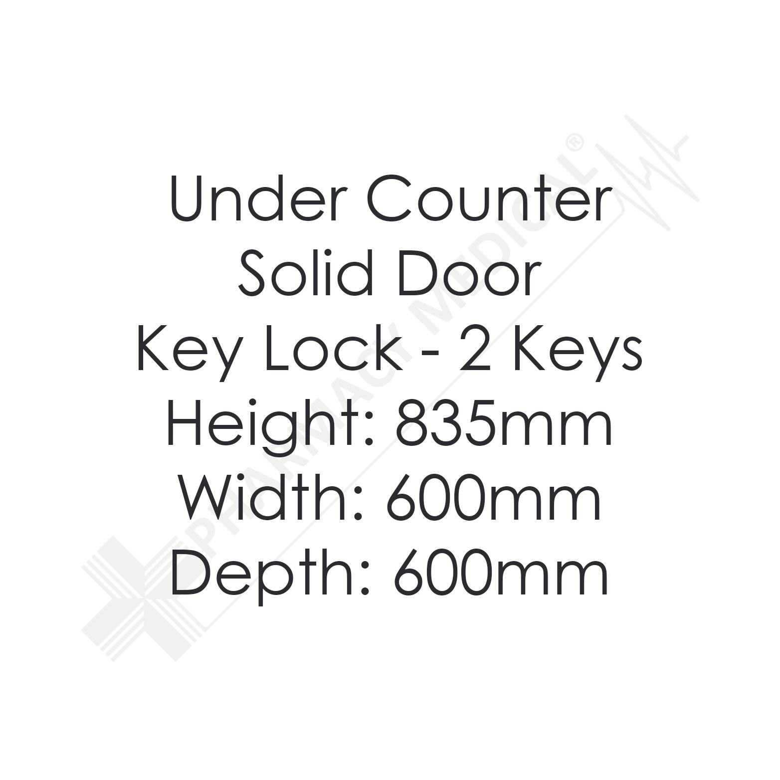 Labcold Pharmacy Fridge | RLDF0519 | 150L | Solid Door - Image 2