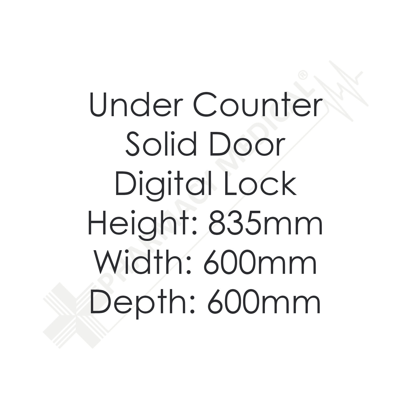Labcold Pharmacy Fridge | RLDF0519DL | 150L | Solid Door - Image 2