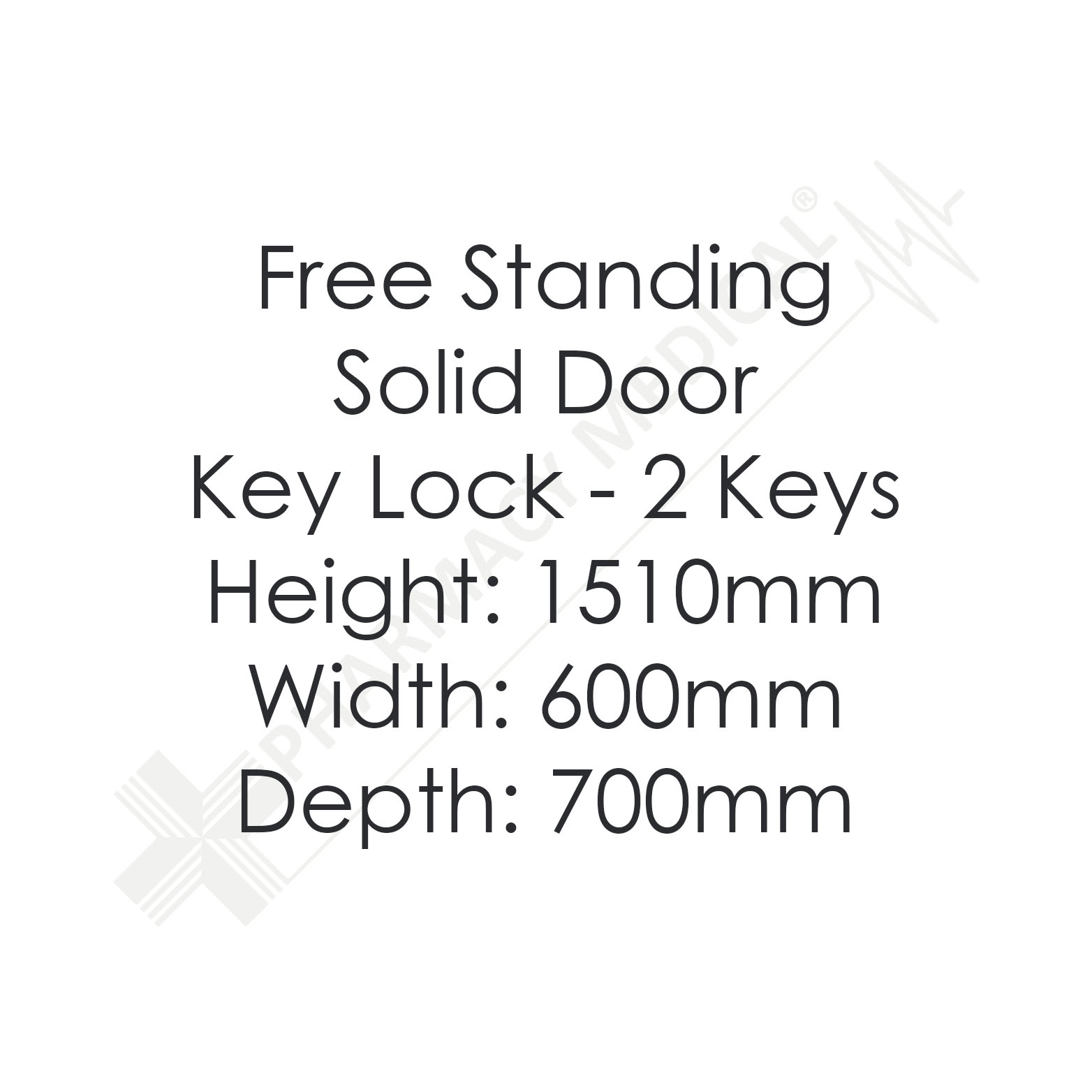 Labcold Pharmacy Fridge | RLDF1019 | 340L | Solid Door - Image 2