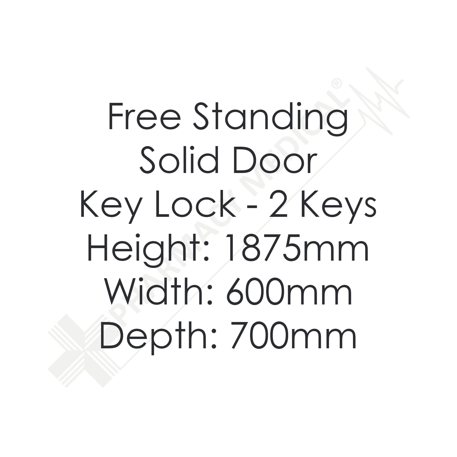 Labcold Pharmacy Fridge | RLDF1519 | 440L | Solid Door - Image 2