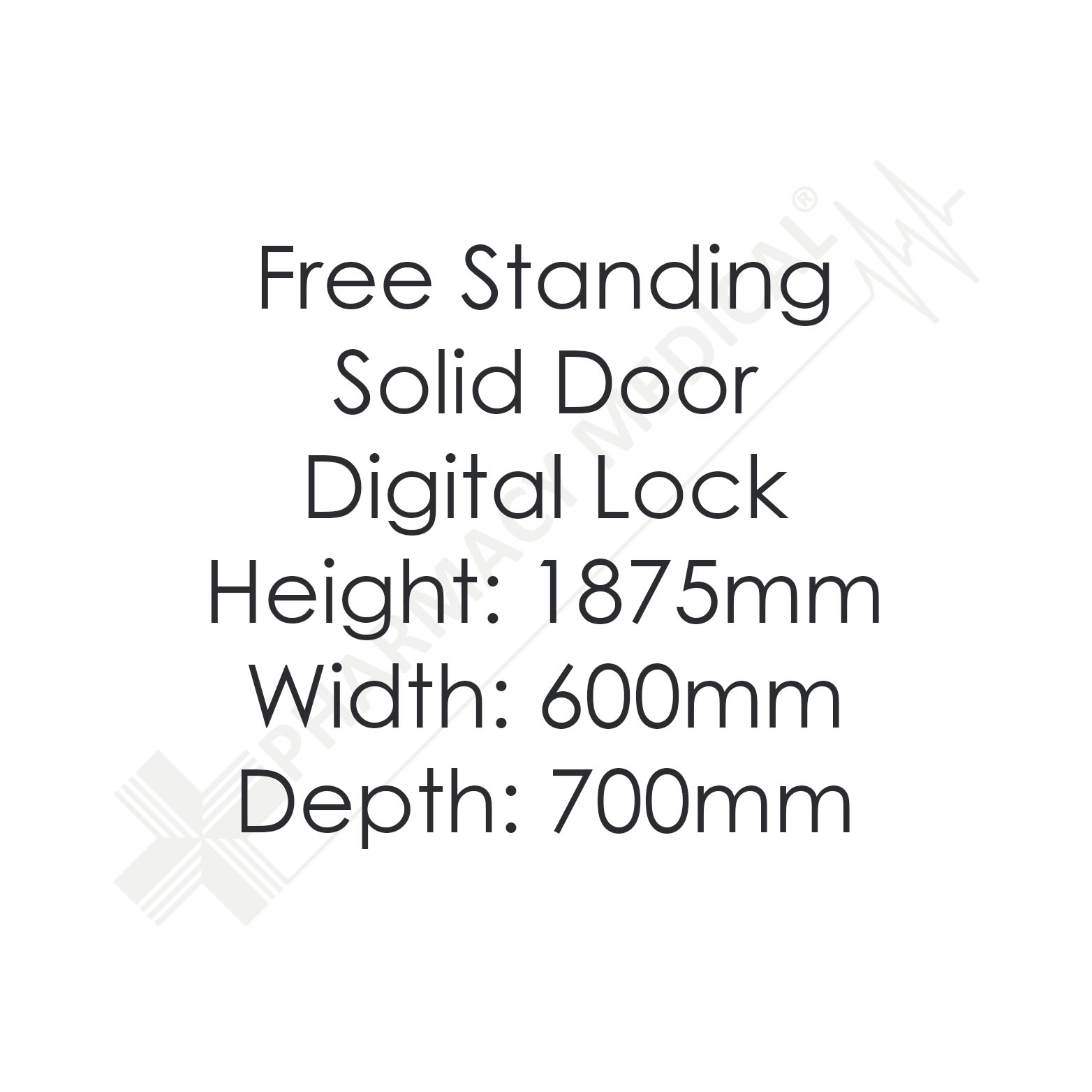Labcold Pharmacy Fridge | RLDF1519DL | 440L | Solid Door - Image 2