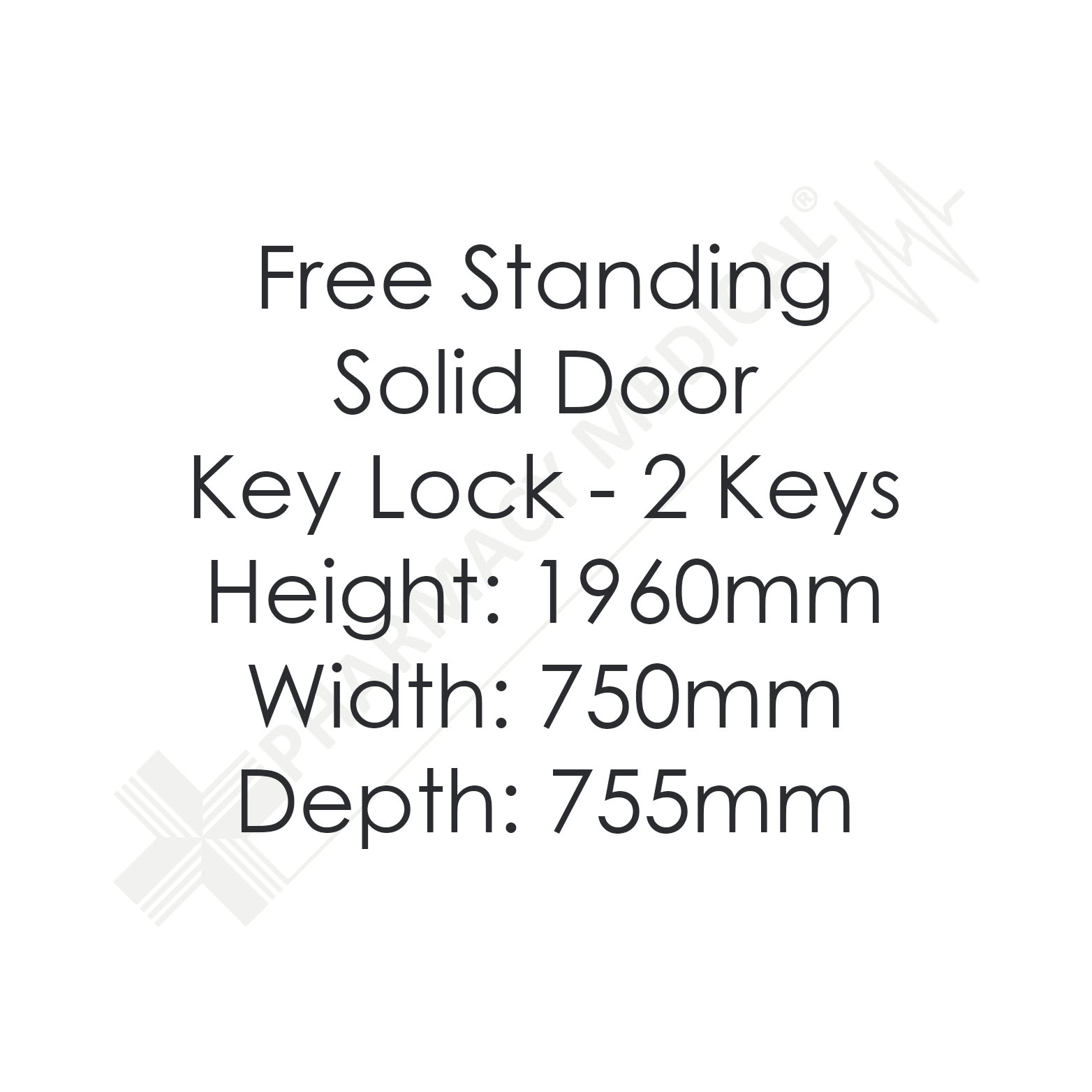 Labcold Pharmacy Fridge | RLDF1819 | 543L | Solid Door - Image 2