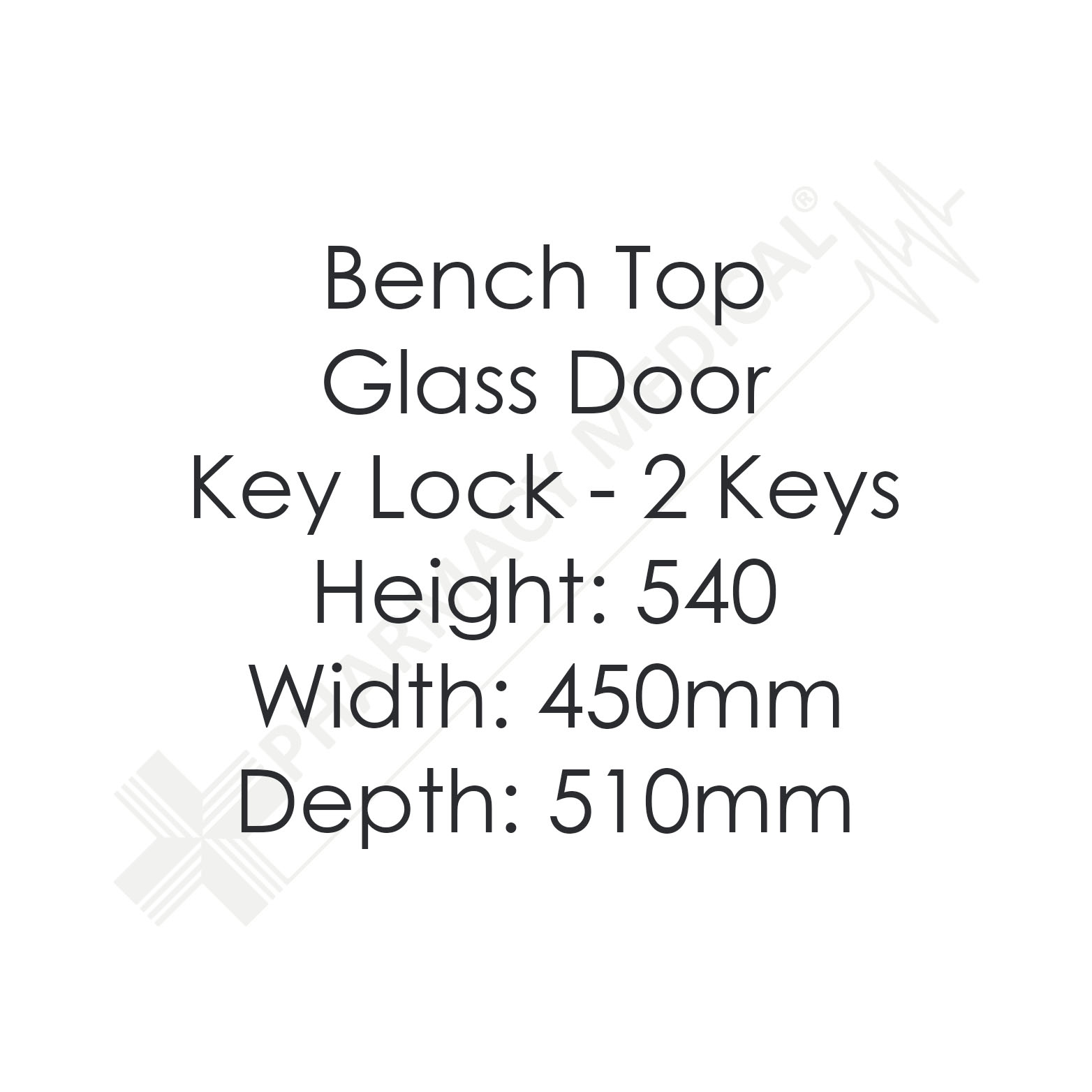 Labcold Pharmacy Fridge | RLDG0119 | 36L | Glass Door - Image 2