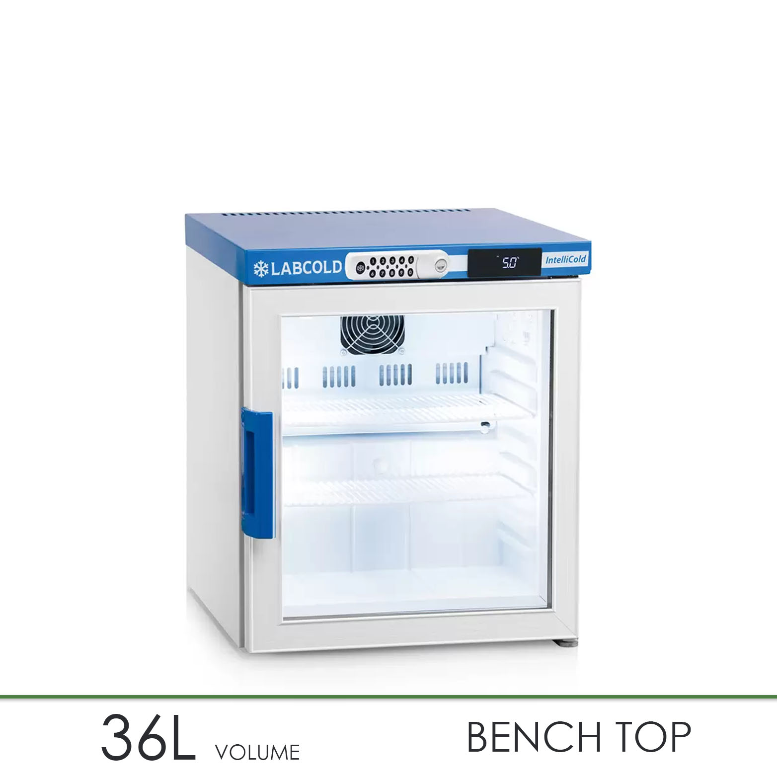Labcold Pharmacy Fridge | RLDG0119DL | 36L | Glass Door