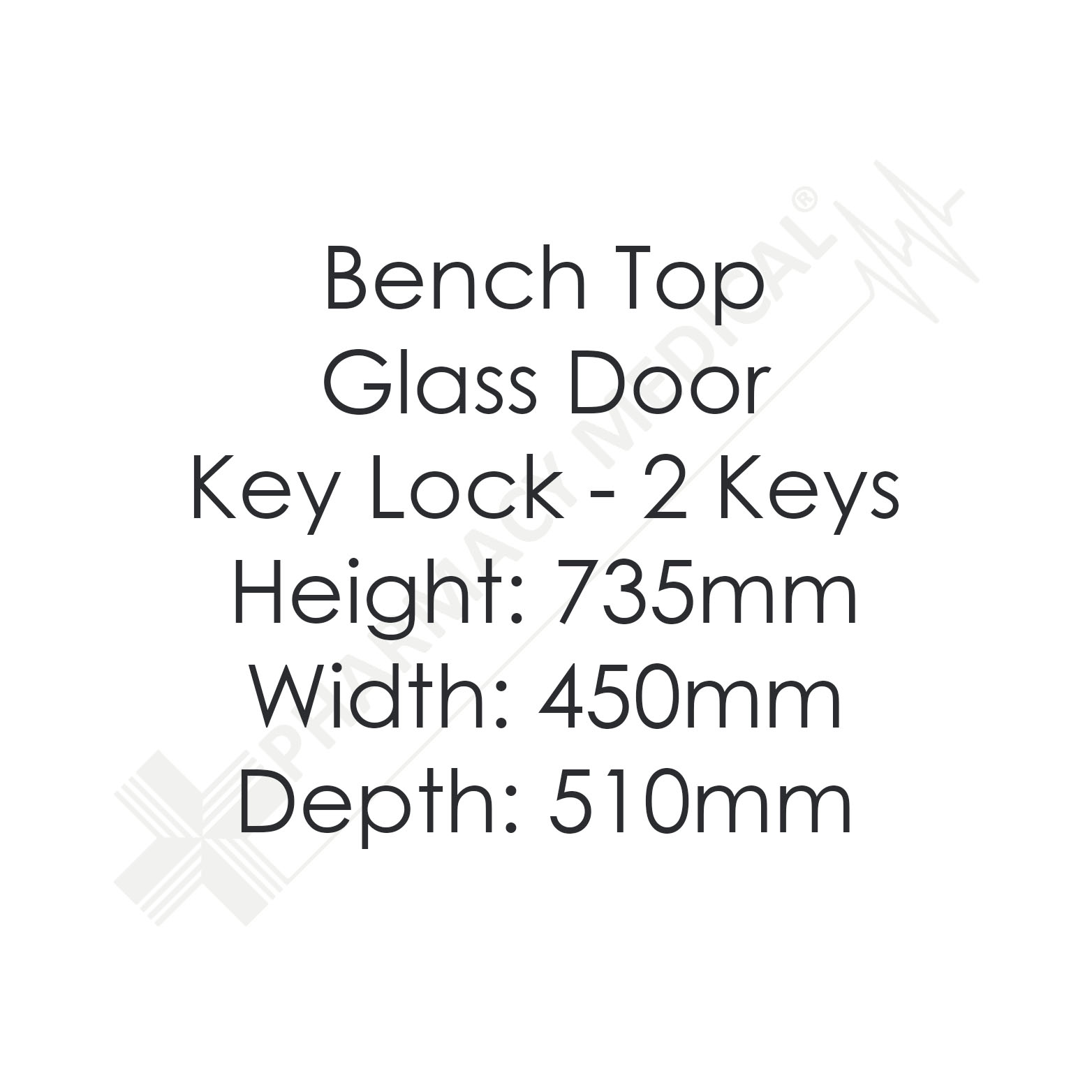 Labcold Pharmacy Fridge | RLDG0219 | 66L | Glass Door - Image 2