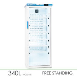 Labcold Pharmacy Fridge | RLDG1019 | 340L | Glass Door