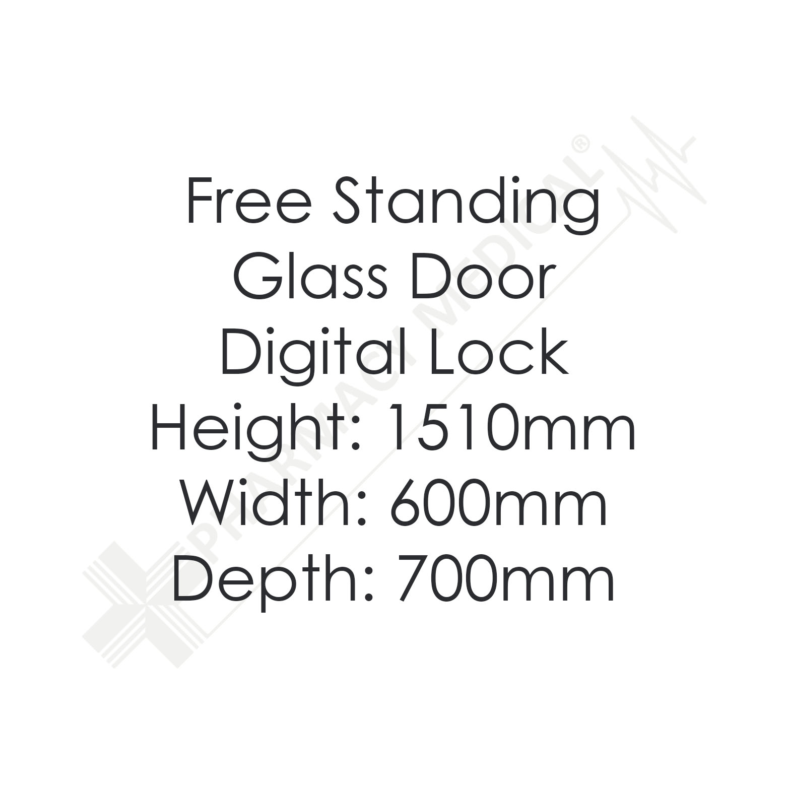 Labcold Pharmacy Fridge | RLDG1019DL | 340L | Glass Door - Image 2