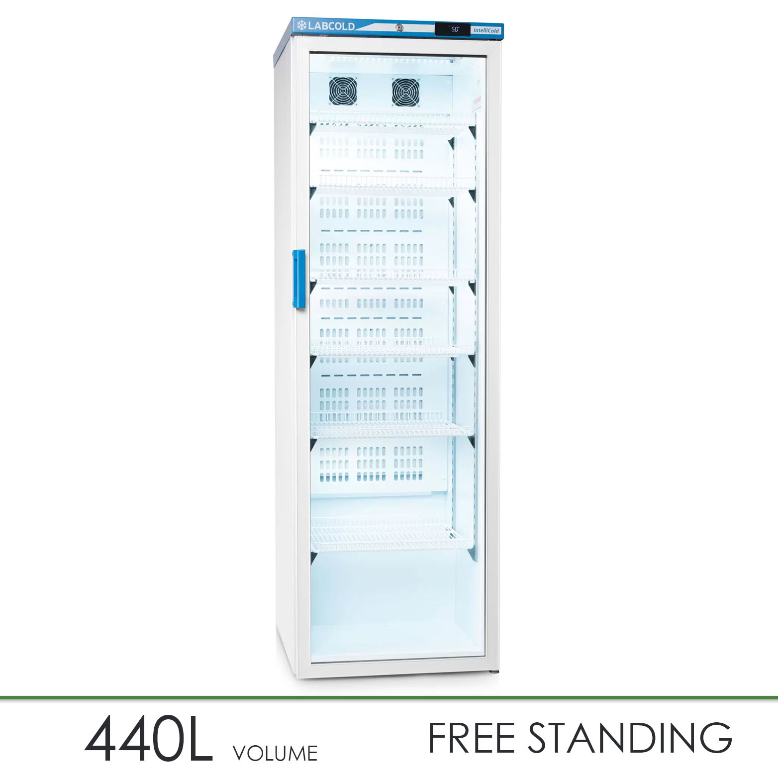 Labcold Pharmacy Fridge | RLDG1519 | 440L | Glass Door