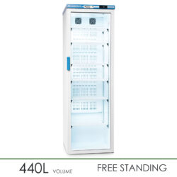 Labcold Pharmacy Fridge | RLDG1519DL | 440L | Glass Door